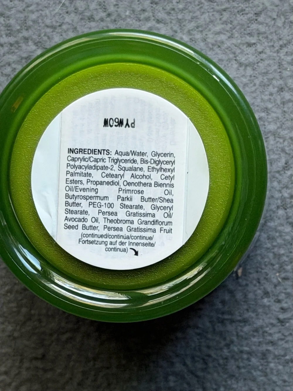 Kiehl's Avocado Nourishing Hydration Mask — 3.4 oz large size